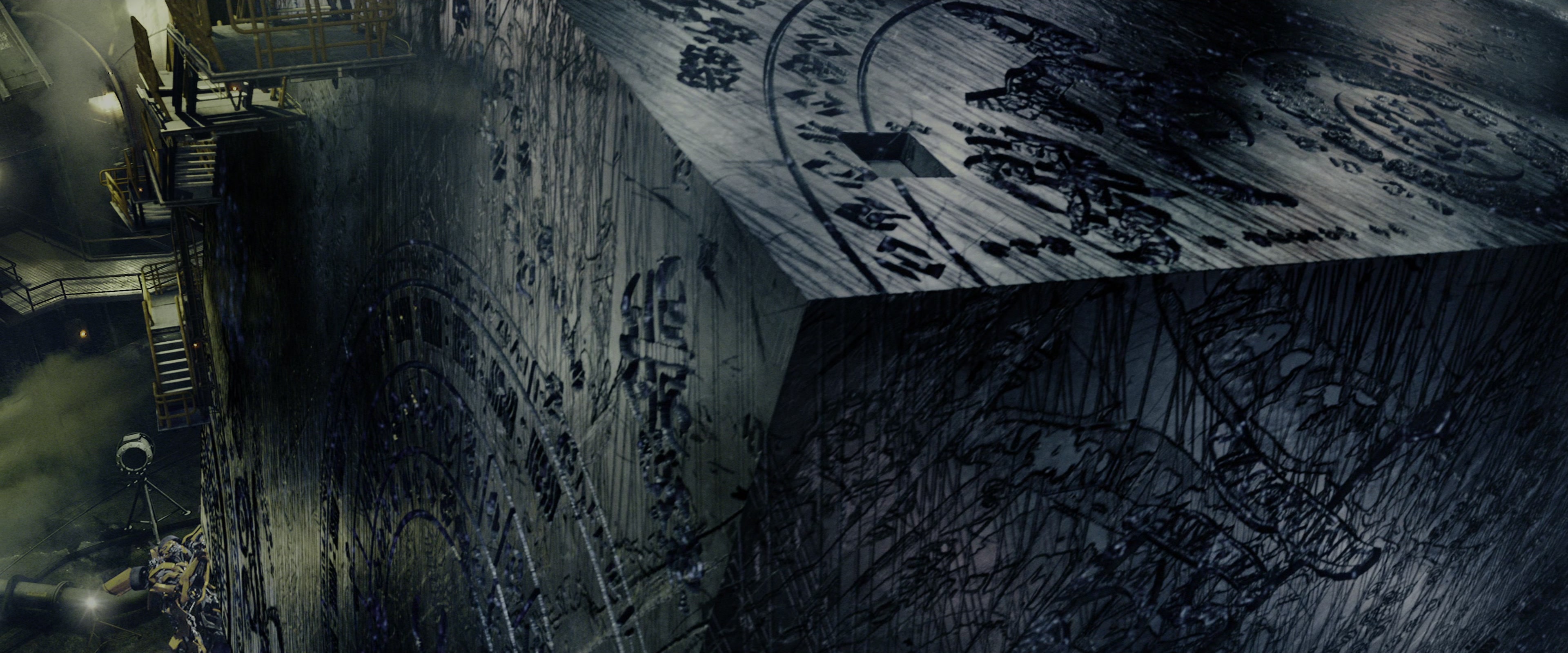 Transformers (2007), wide, 2.40:1 — film still