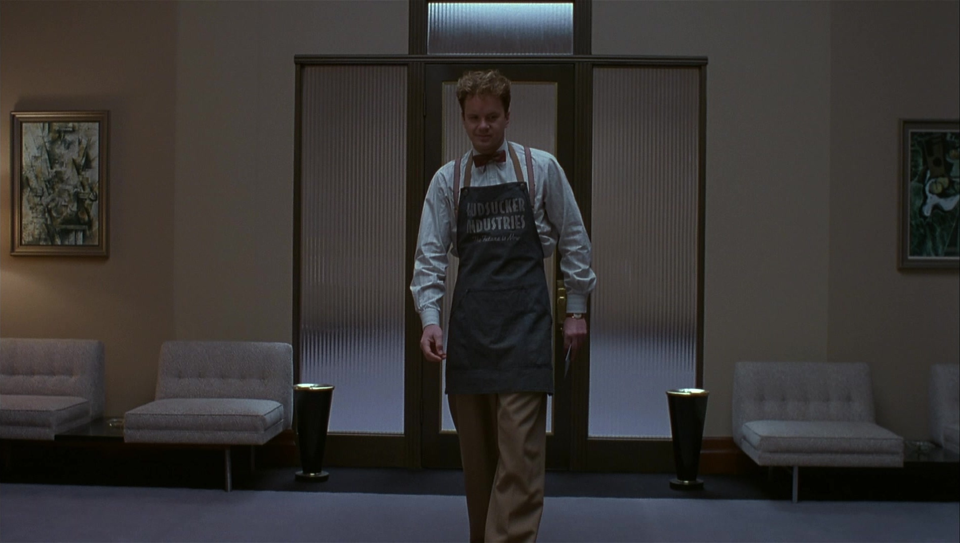 The Hudsucker Proxy (1994), wide, 1.77:1 — film still