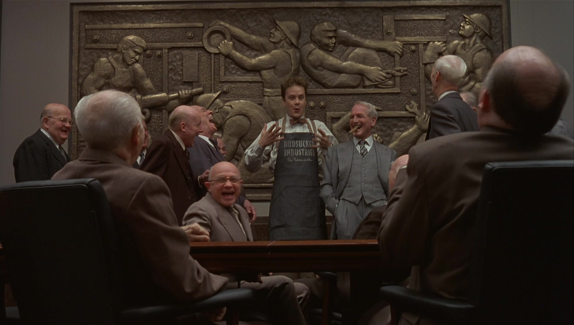 The Hudsucker Proxy (1994), wide, 1.77:1 — film still