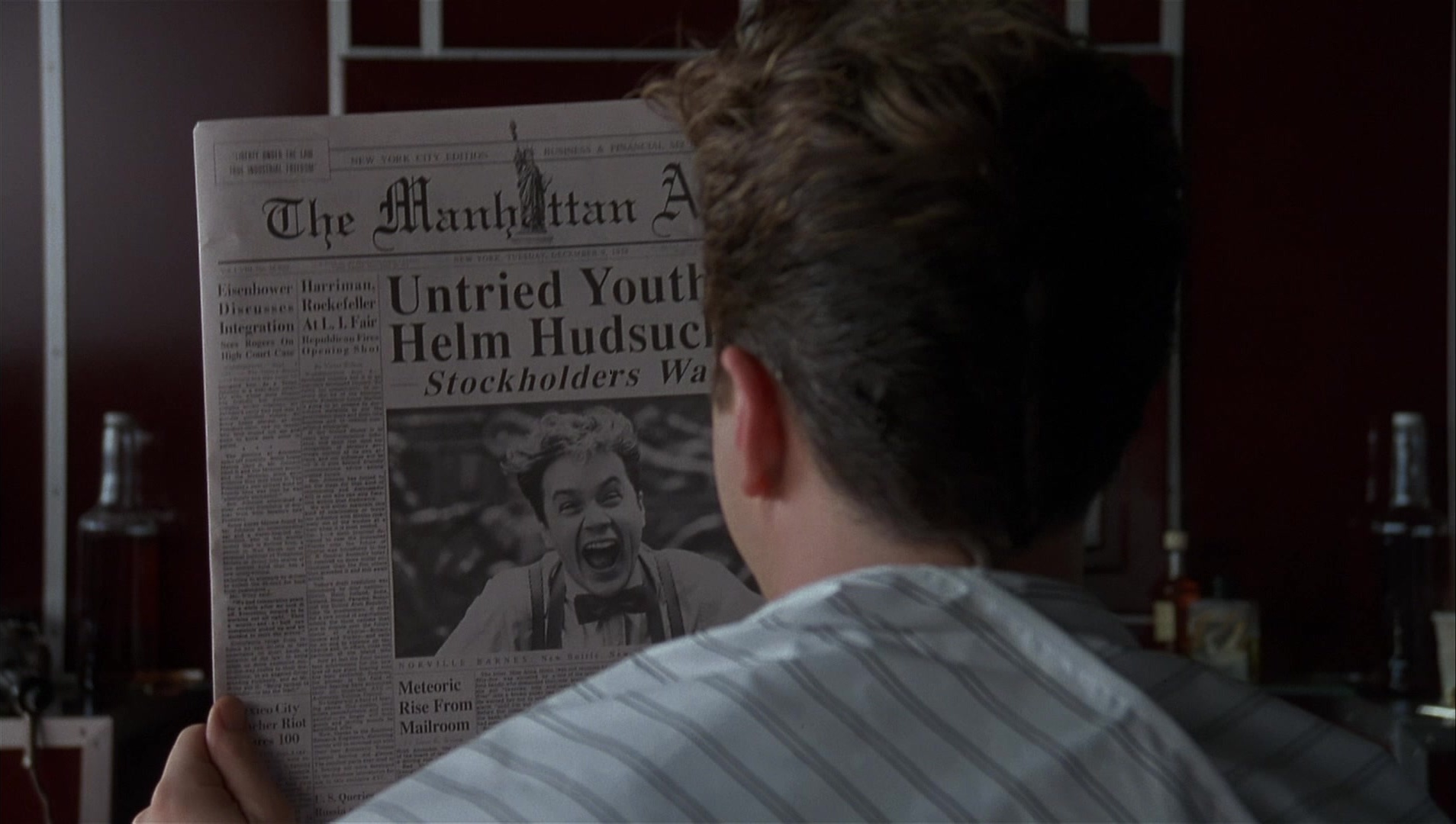 The Hudsucker Proxy (1994), wide, 1.77:1 — film still