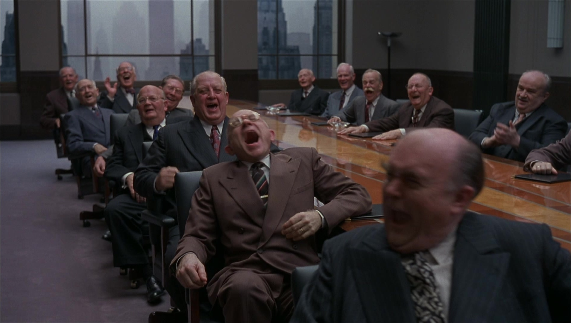 The Hudsucker Proxy (1994), wide, 1.77:1 — film still