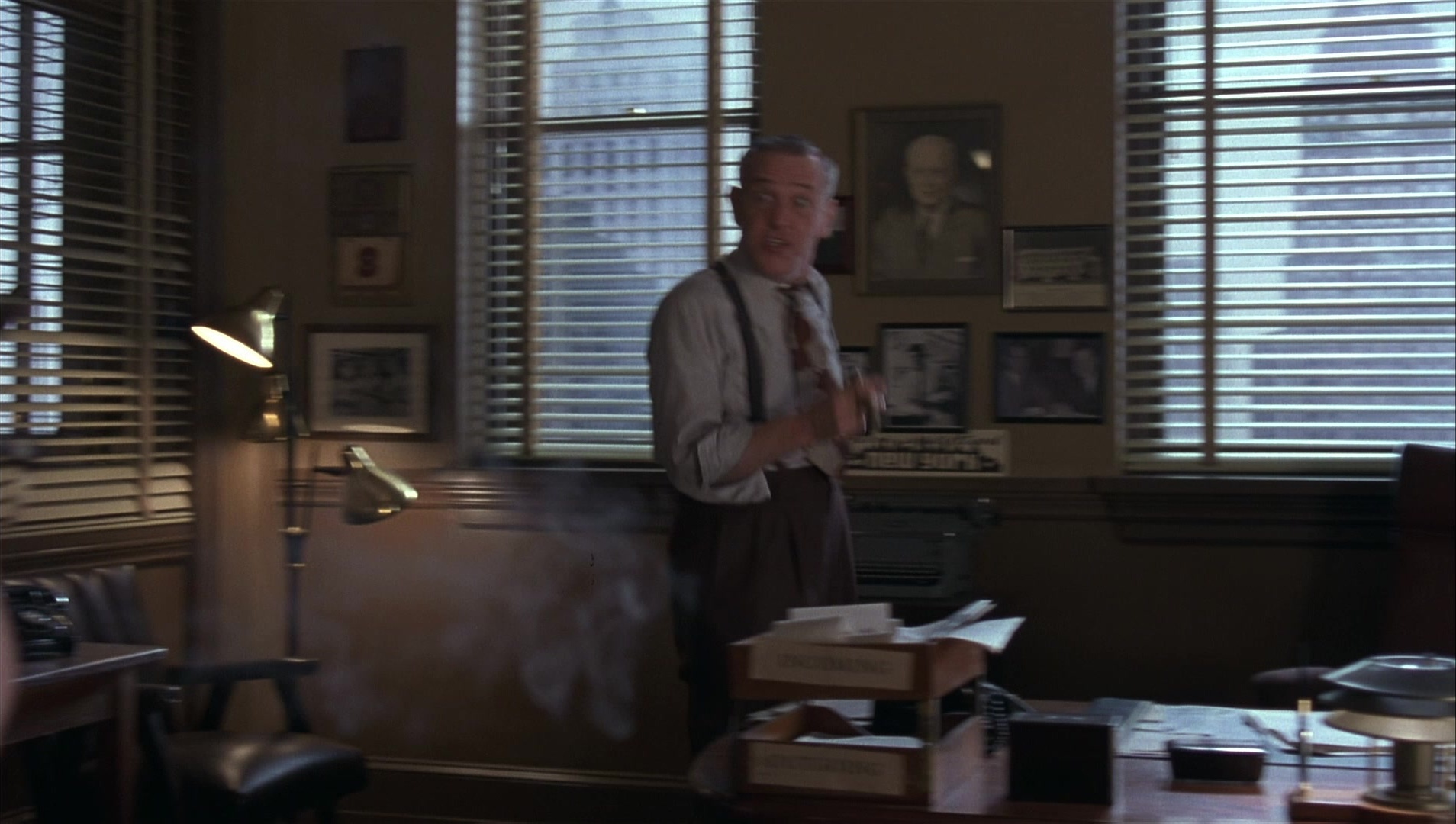 The Hudsucker Proxy (1994), wide, 1.77:1 — film still