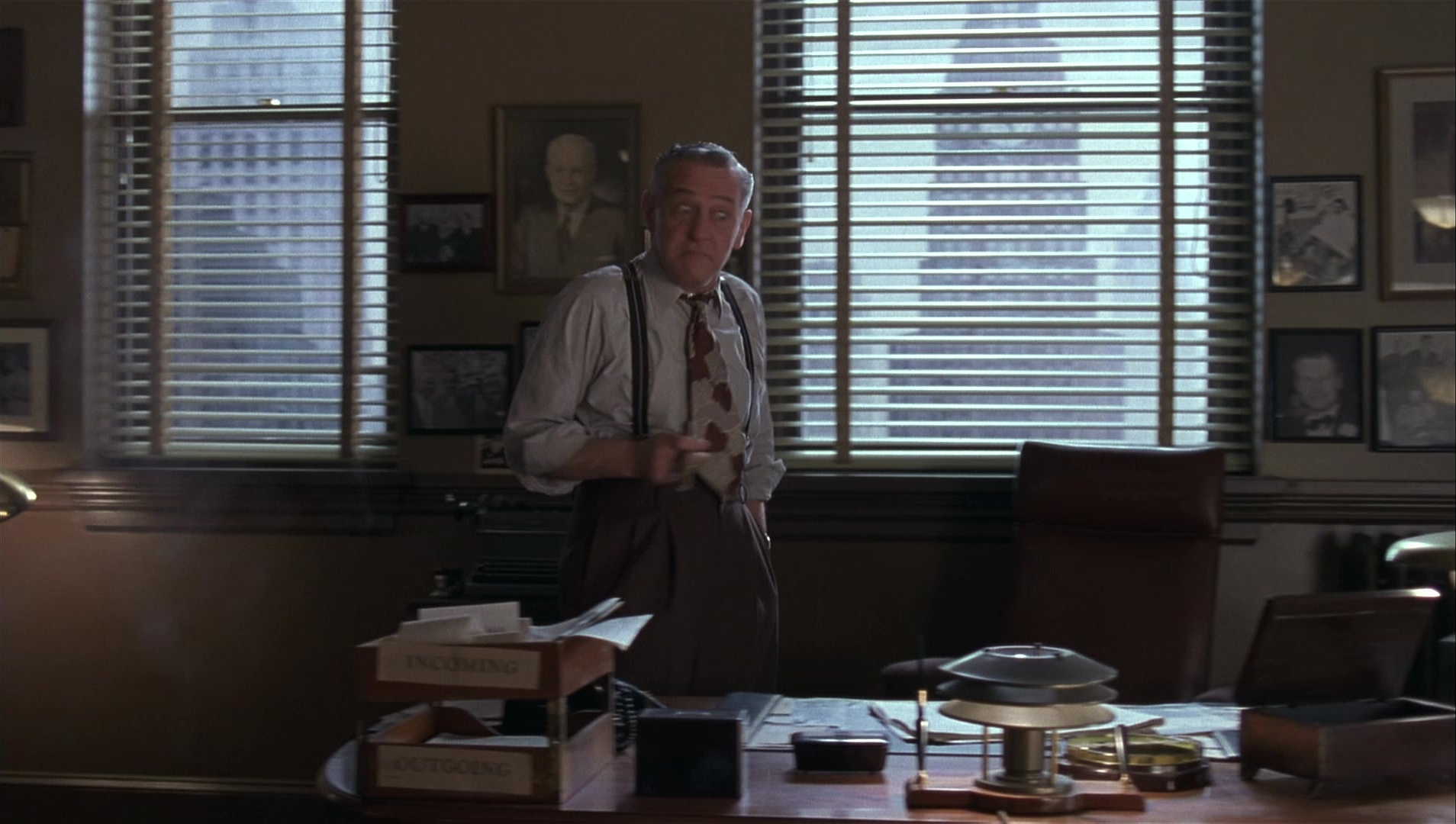 The Hudsucker Proxy (1994), wide, 1.77:1 — film still
