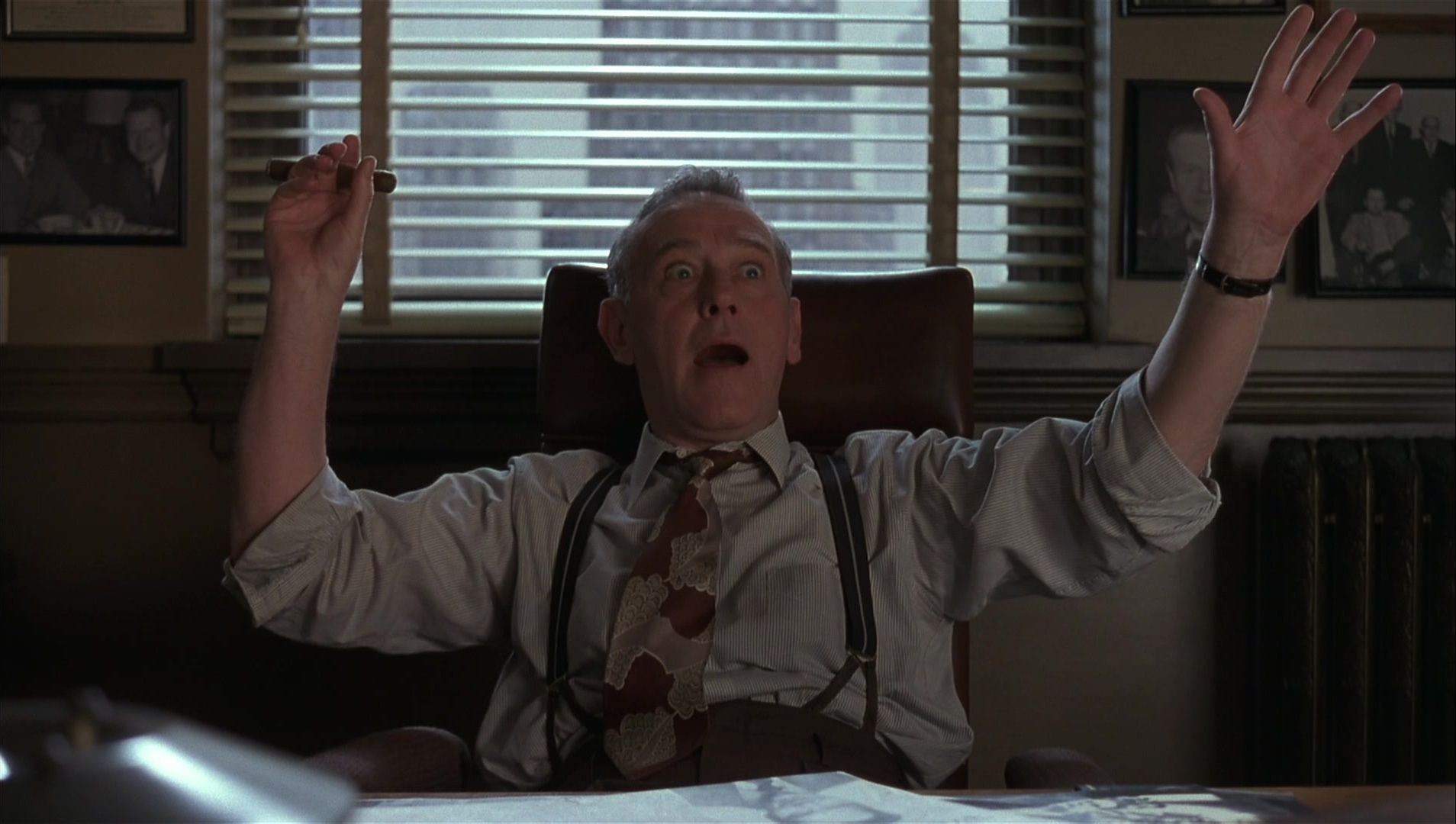 The Hudsucker Proxy (1994), wide, 1.77:1 — film still