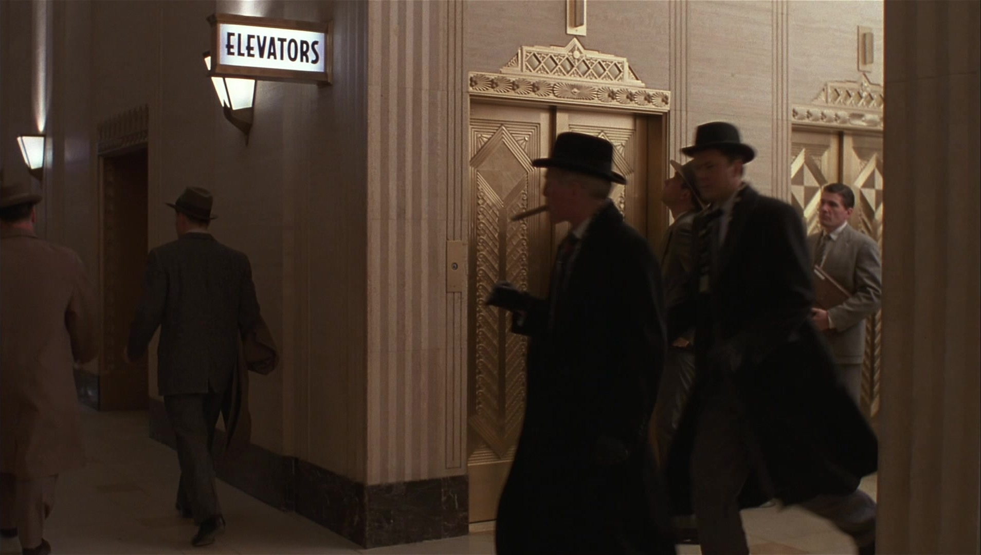 The Hudsucker Proxy (1994), wide, 1.77:1 — film still
