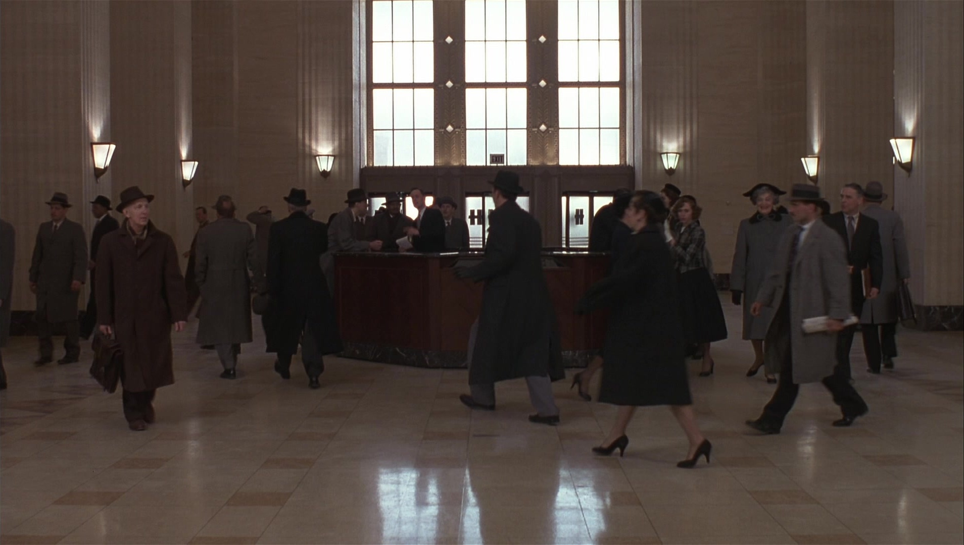 The Hudsucker Proxy (1994), wide, 1.77:1 — film still