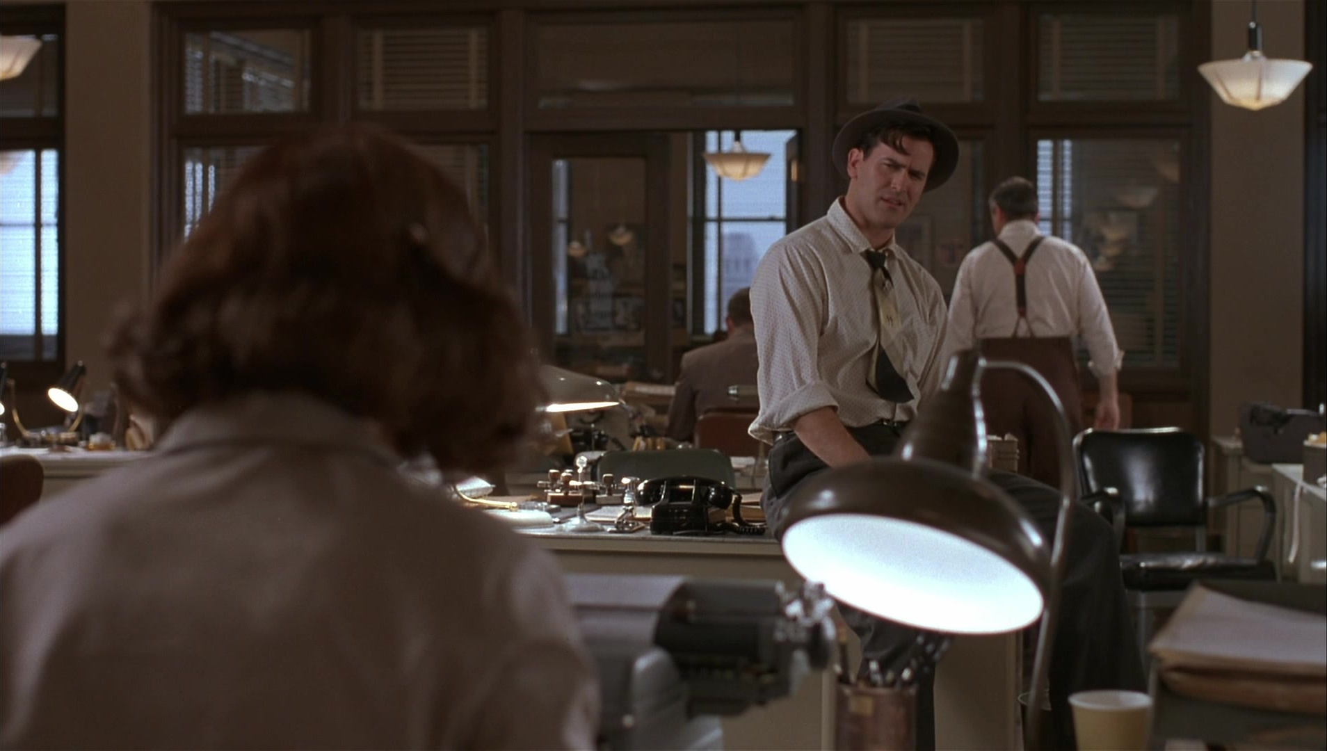 The Hudsucker Proxy (1994), wide, 1.77:1 — film still