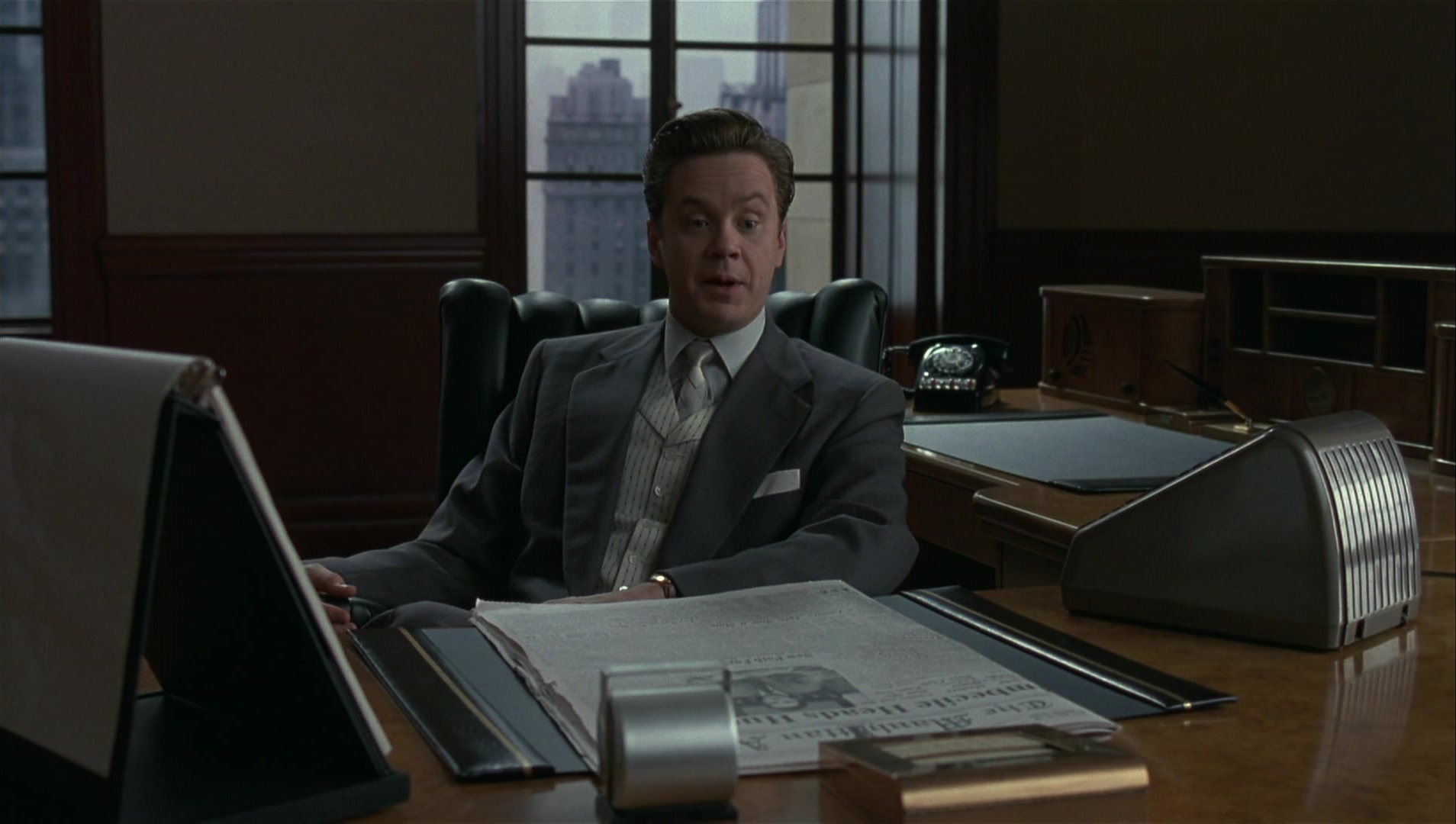 The Hudsucker Proxy (1994), wide, 1.77:1 — film still