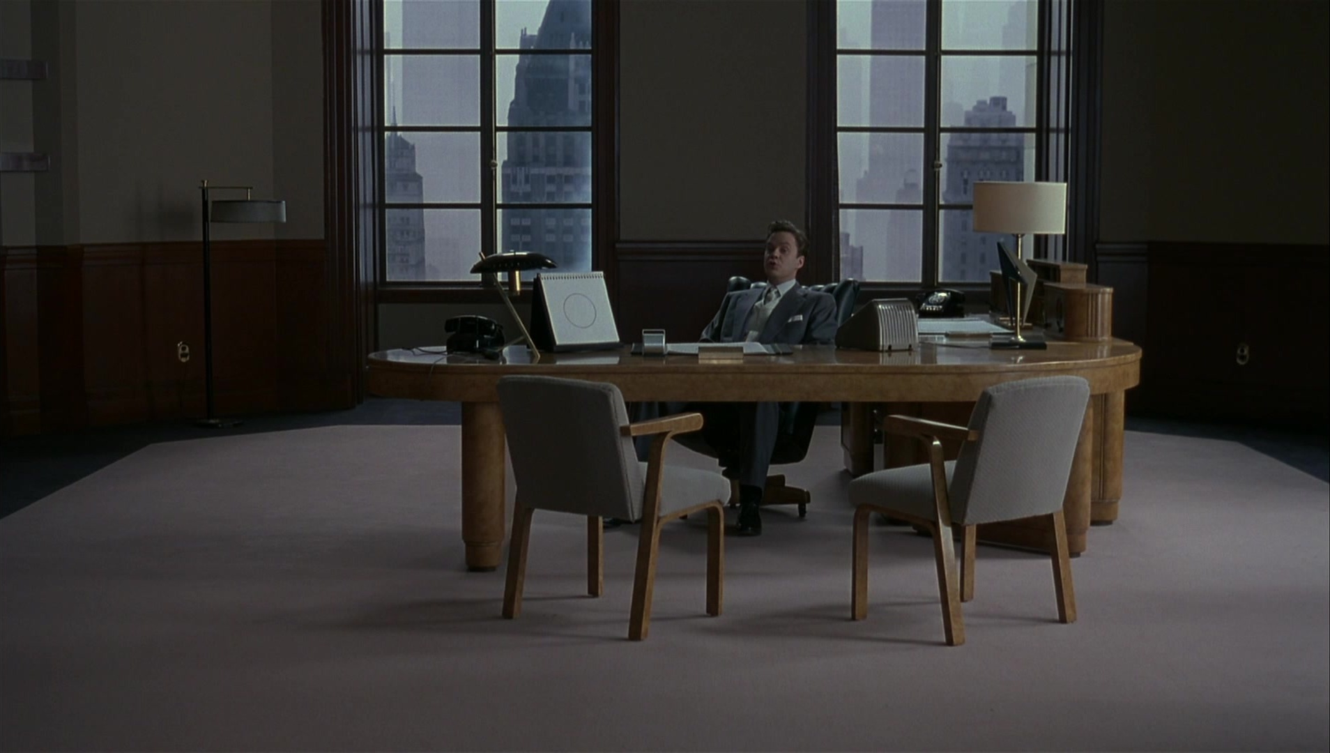 The Hudsucker Proxy (1994), wide, 1.77:1 — film still
