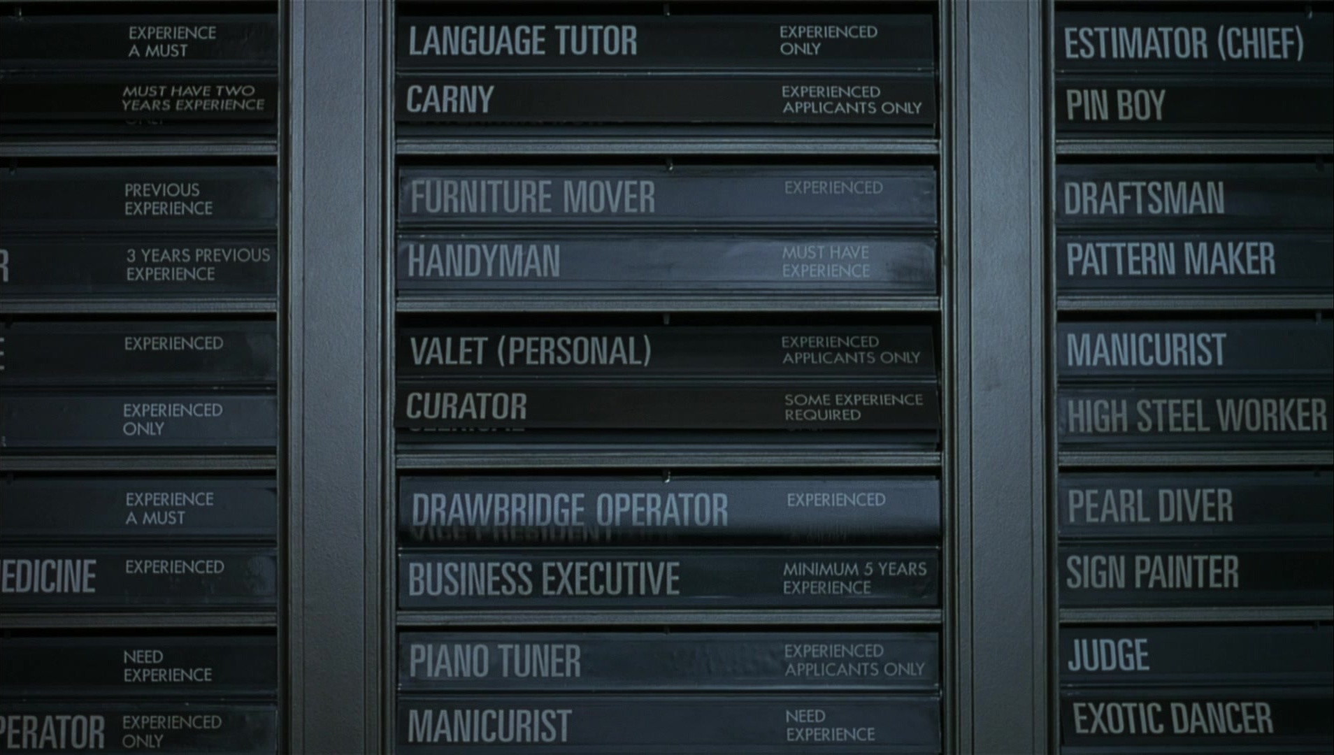 The Hudsucker Proxy (1994), unknown, 1.77:1 — film still