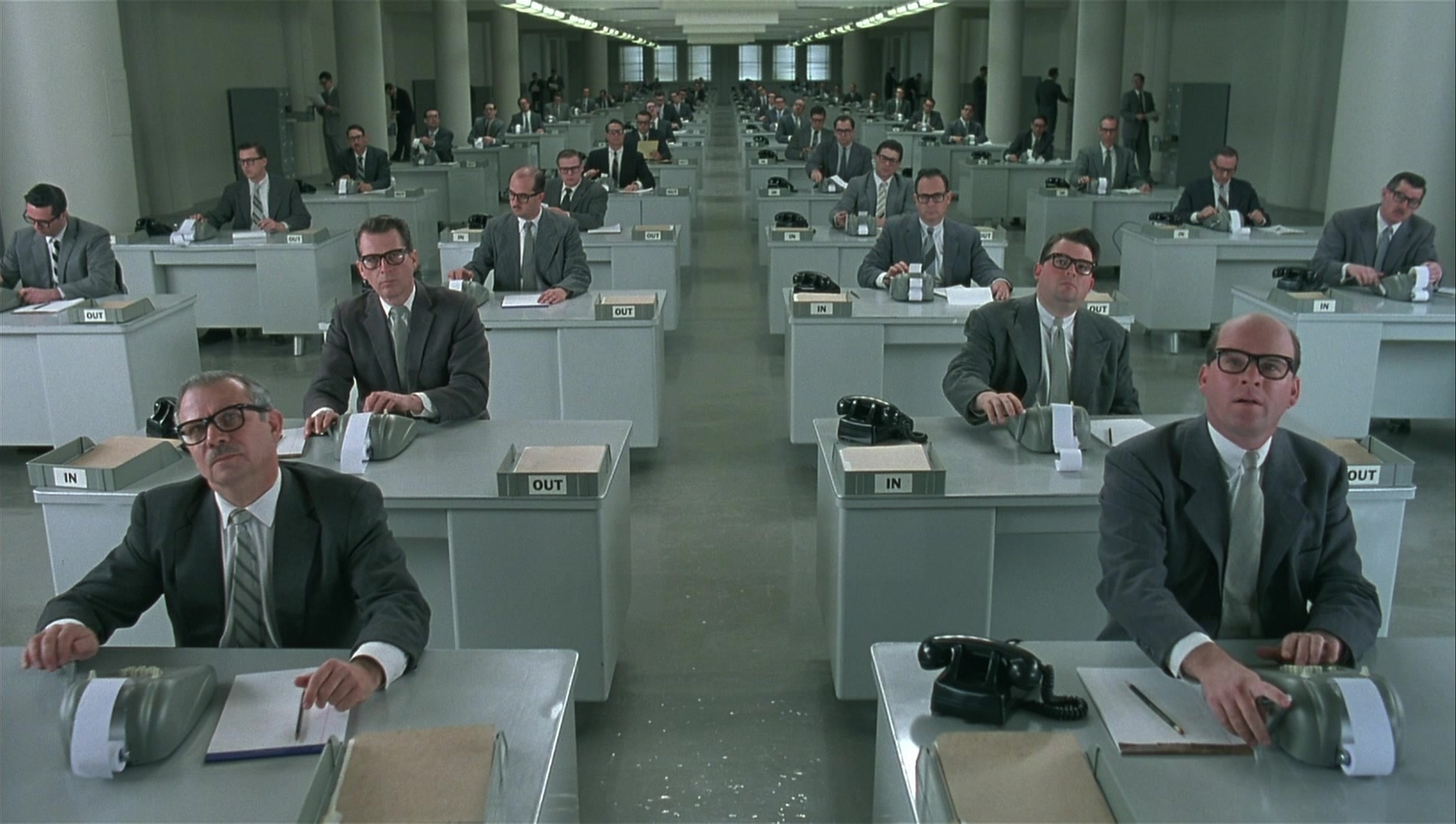 The Hudsucker Proxy (1994), wide, 1.77:1 — film still