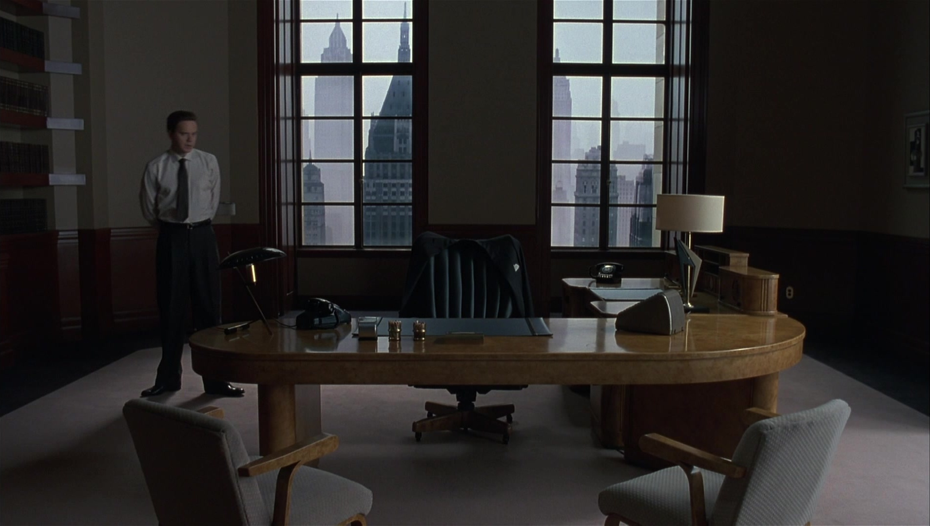 The Hudsucker Proxy (1994), wide, 1.77:1 — film still