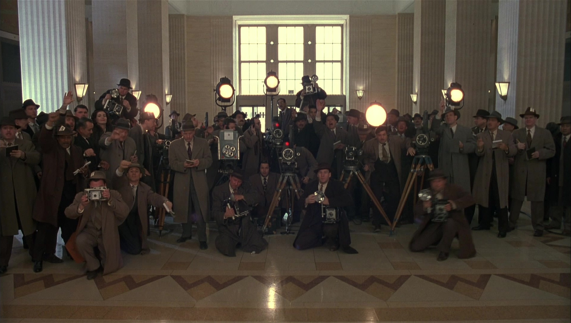The Hudsucker Proxy (1994), wide, 1.77:1 — film still