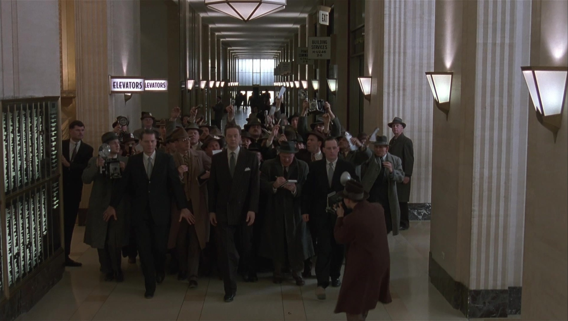 The Hudsucker Proxy (1994), wide, 1.77:1 — film still