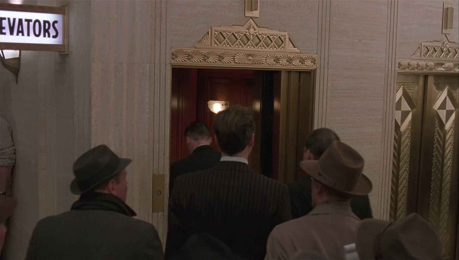 The Hudsucker Proxy (1994), wide, 1.77:1 — film still