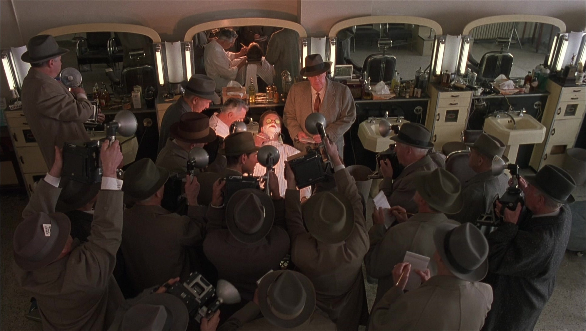 The Hudsucker Proxy (1994), wide, 1.77:1 — film still