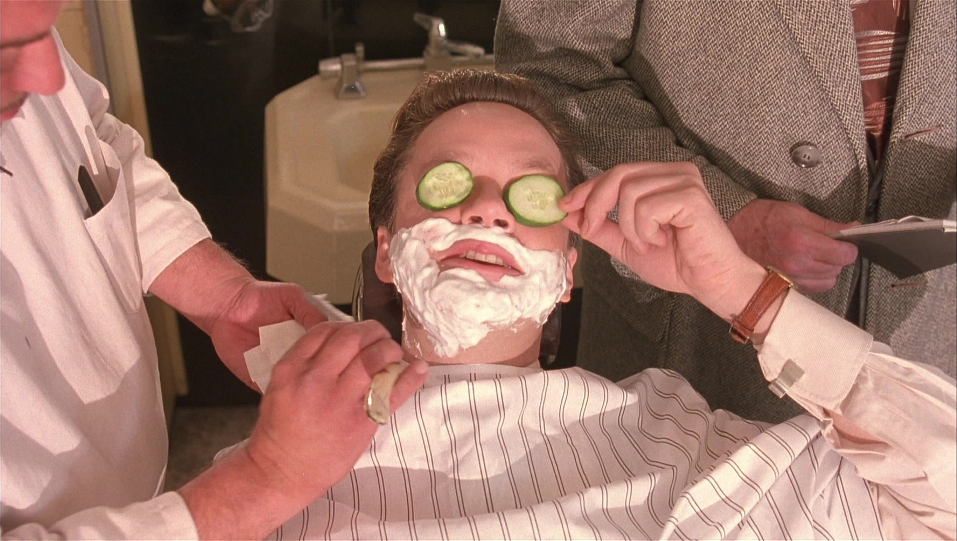 The Hudsucker Proxy (1994), wide, 1.77:1 — film still