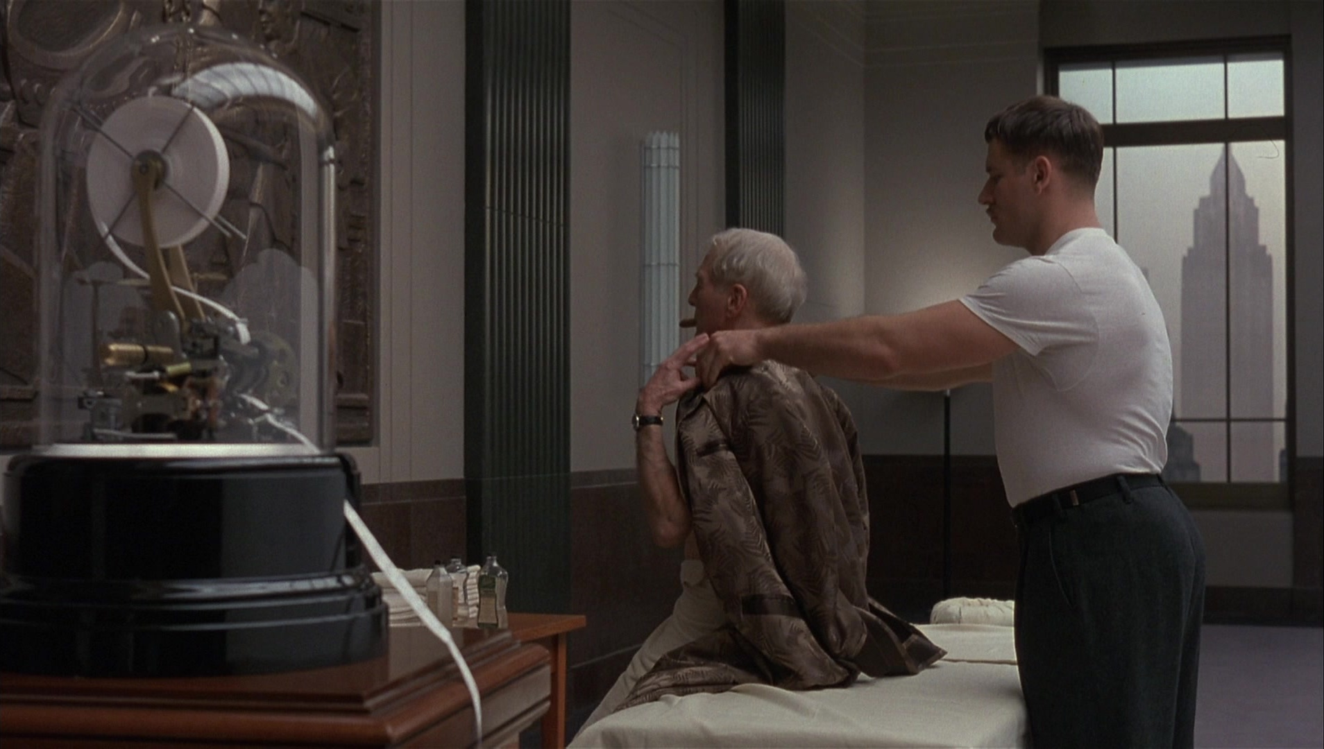 The Hudsucker Proxy (1994), wide, 1.77:1 — film still