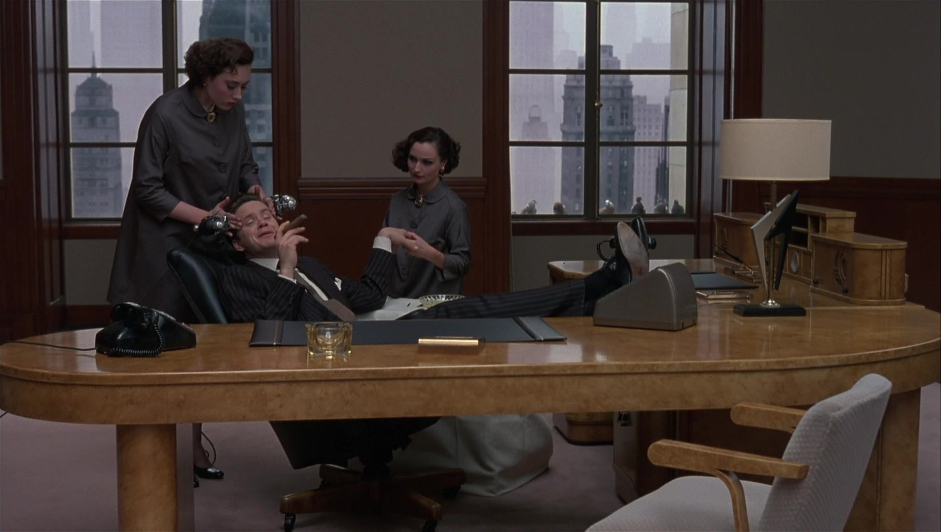The Hudsucker Proxy (1994), wide, 1.77:1 — film still