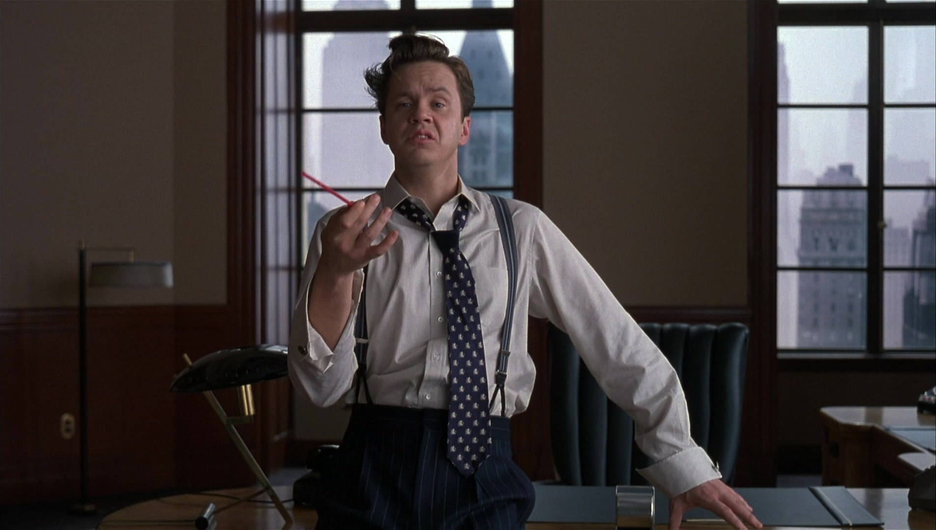 The Hudsucker Proxy (1994), wide, 1.77:1 — film still