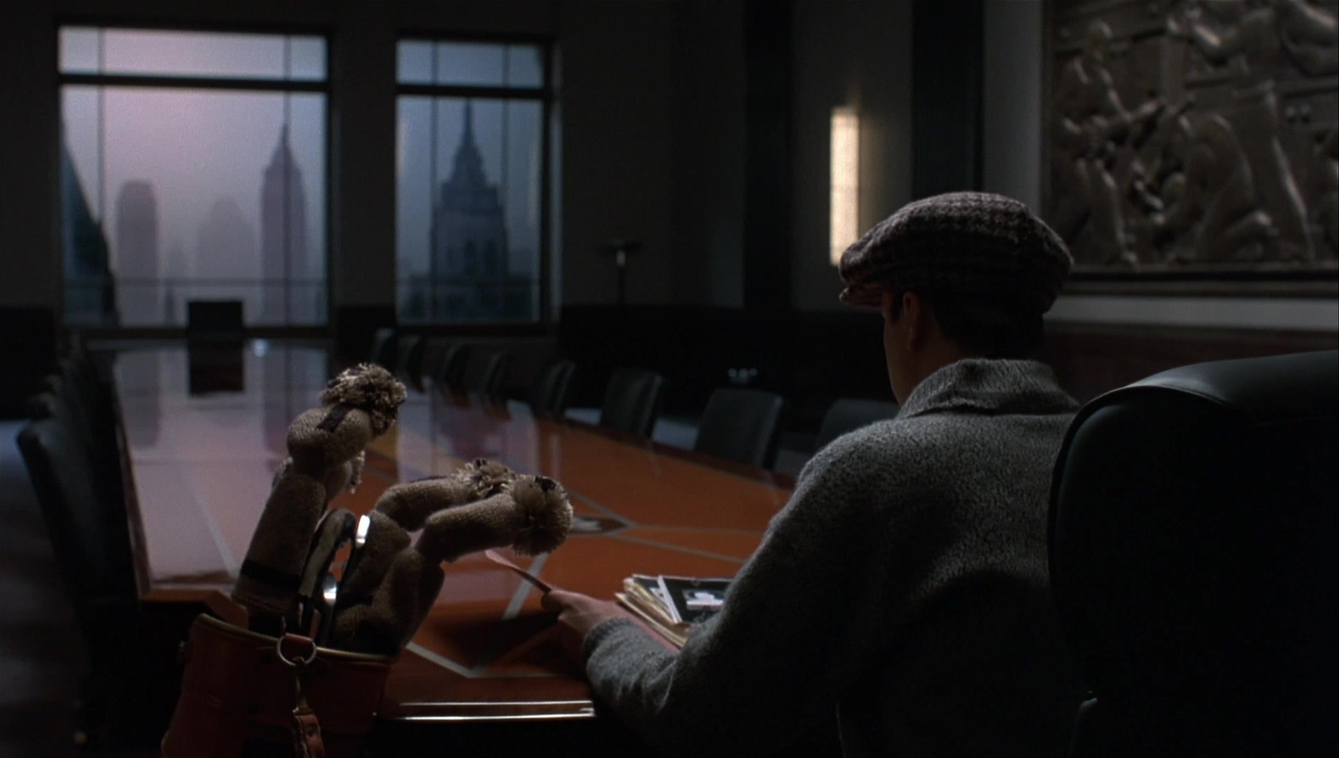 The Hudsucker Proxy (1994), wide, 1.77:1 — film still