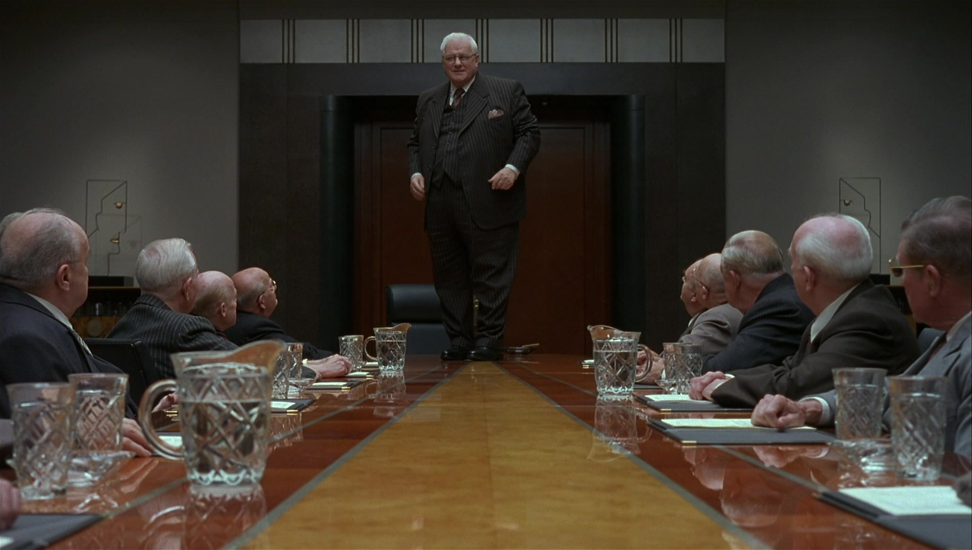 The Hudsucker Proxy (1994), wide, 1.77:1 — film still