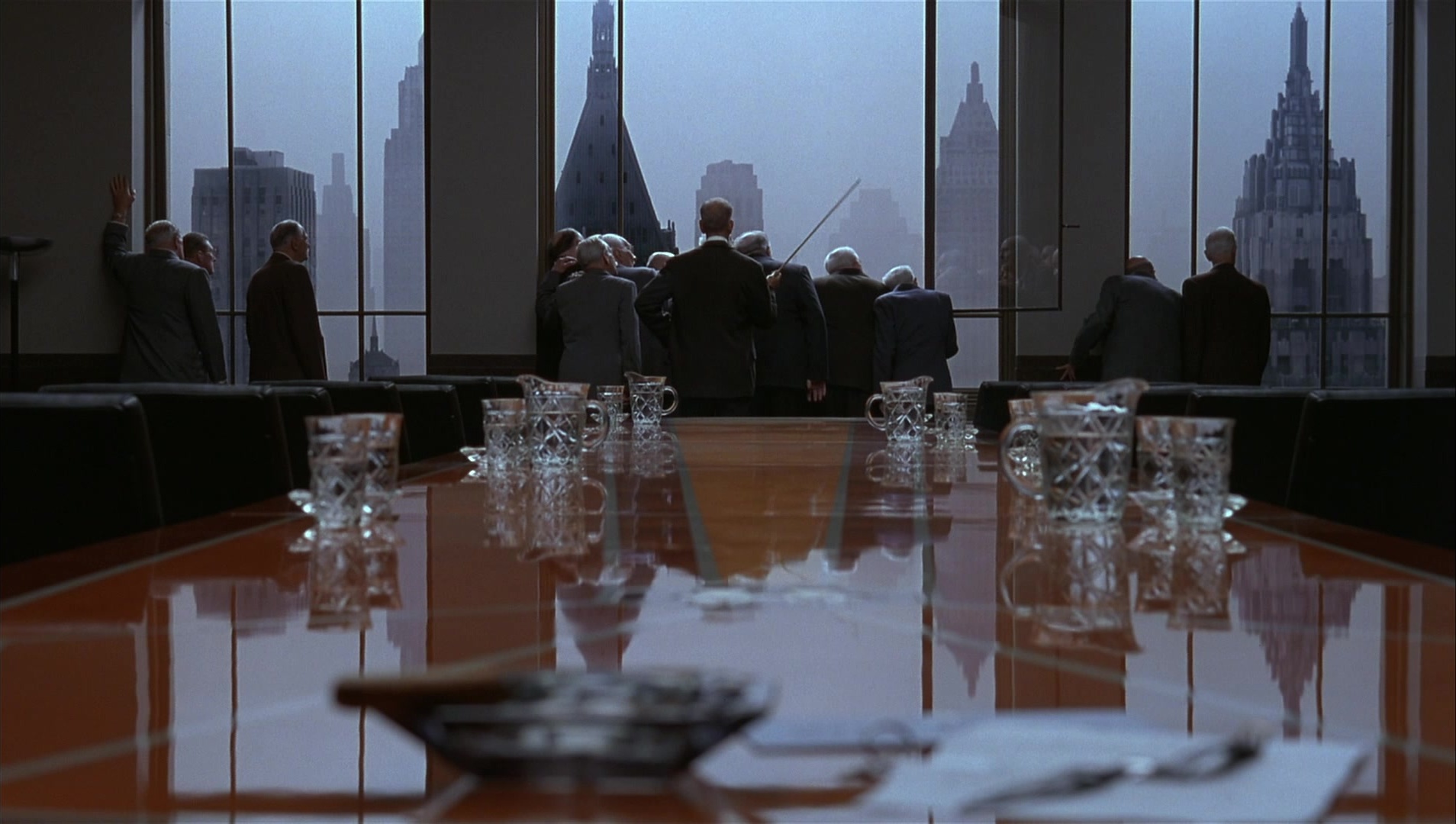 The Hudsucker Proxy (1994), wide, 1.77:1 — film still