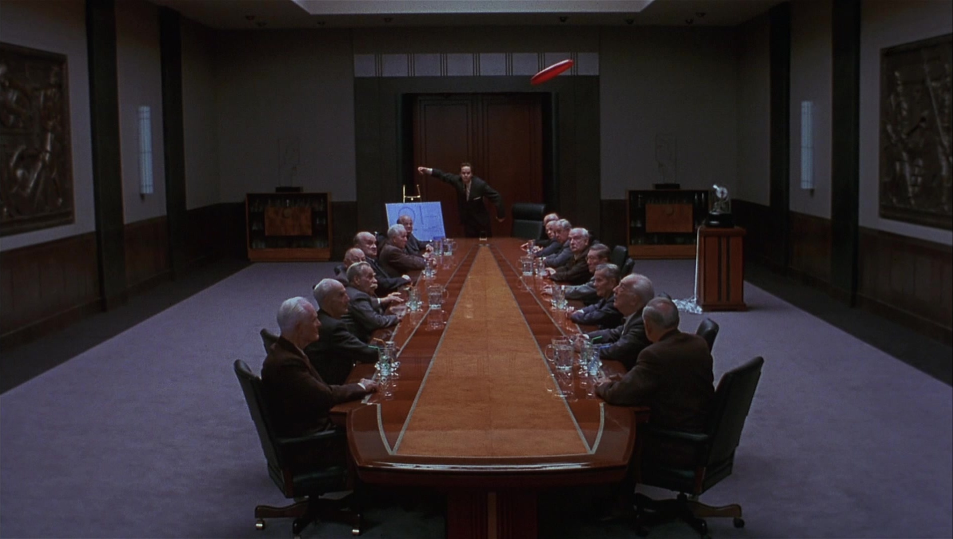 The Hudsucker Proxy (1994), wide, 1.77:1 — film still