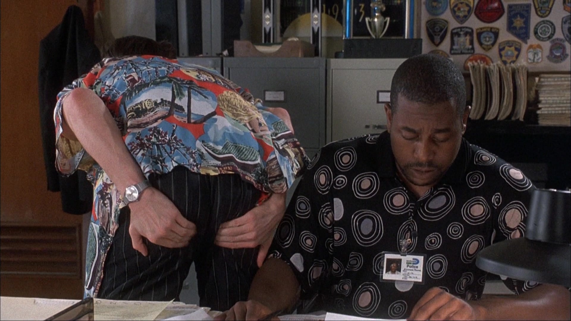 Ace Ventura: Pet Detective (1993), wide, 1.78:1 — film still