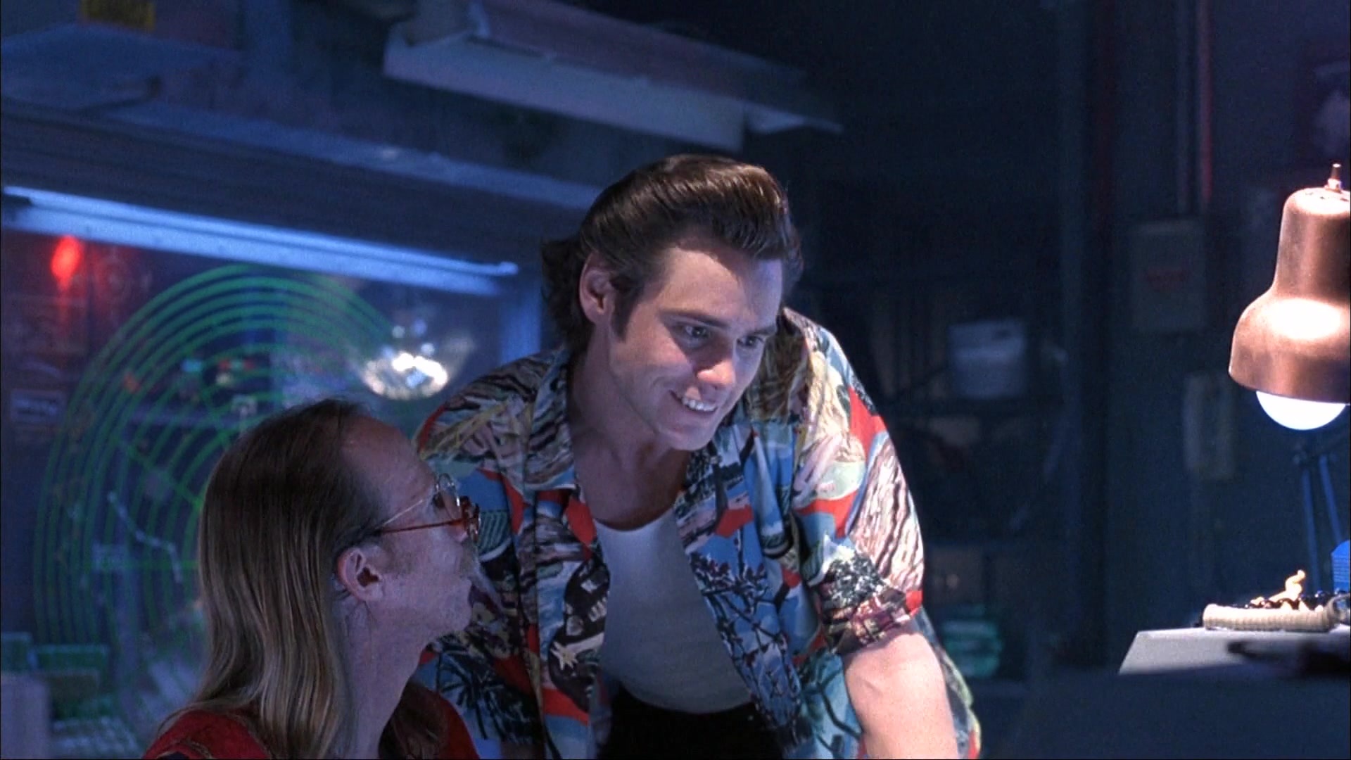Ace Ventura: Pet Detective (1993), wide, 1.78:1 — film still
