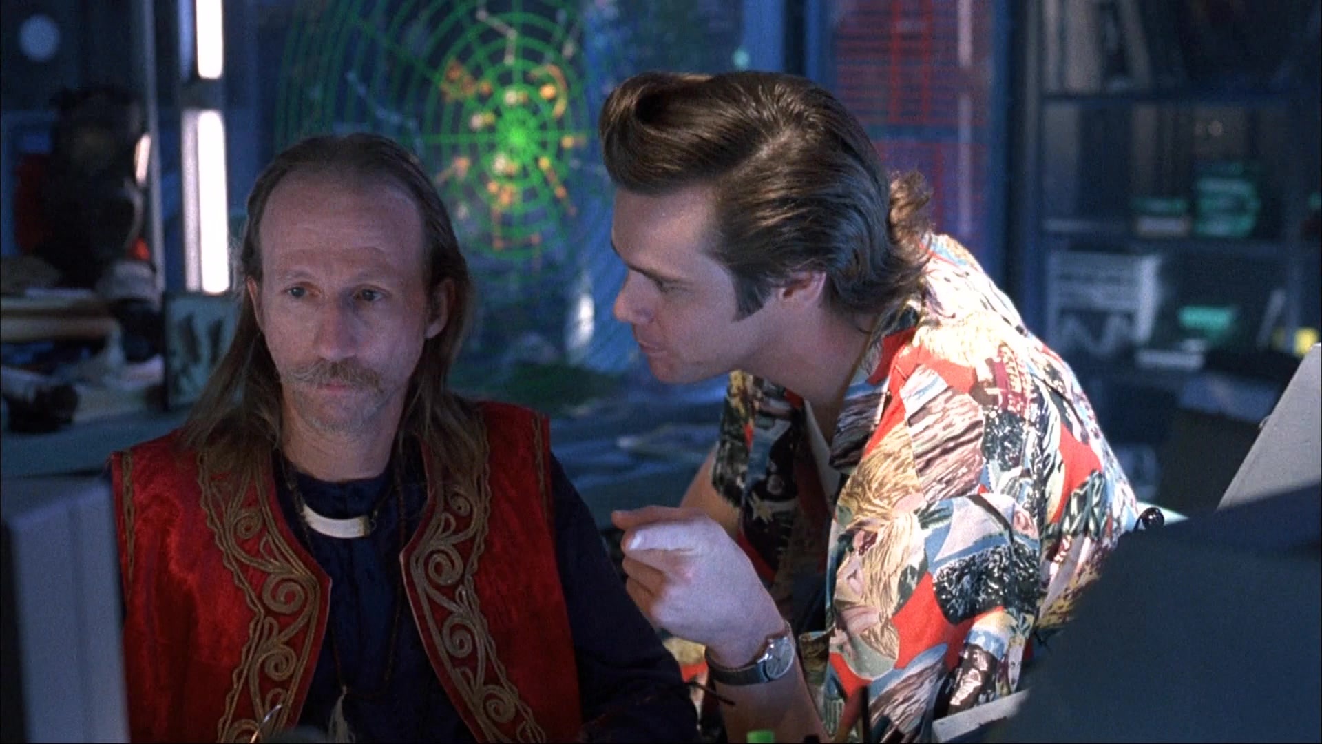 Ace Ventura: Pet Detective (1993), wide, 1.78:1 — film still