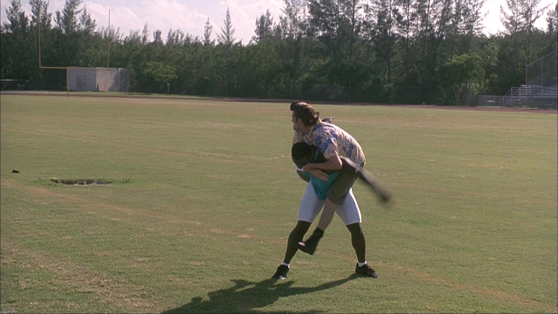 Ace Ventura: Pet Detective (1993), wide, 1.78:1 — film still
