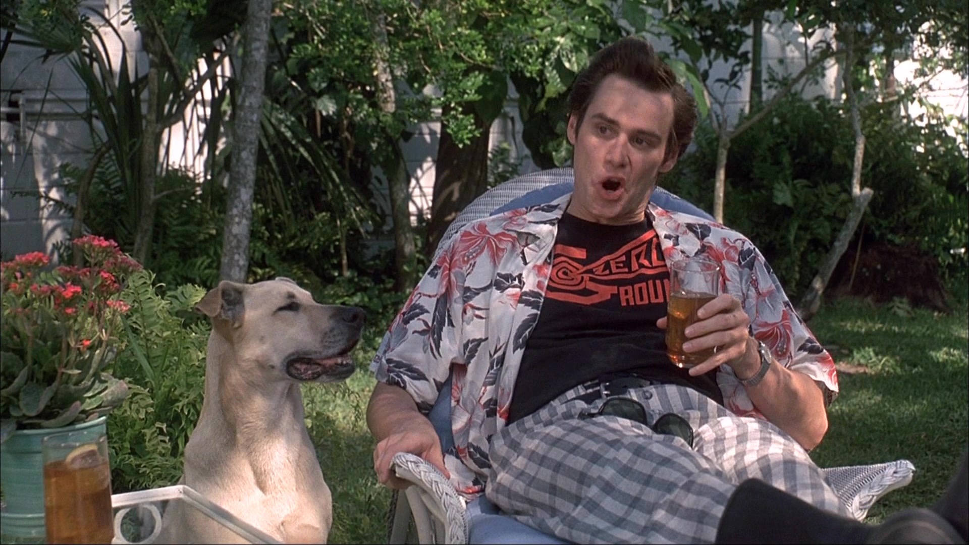 Ace Ventura: Pet Detective (1993), wide, 1.78:1 — film still