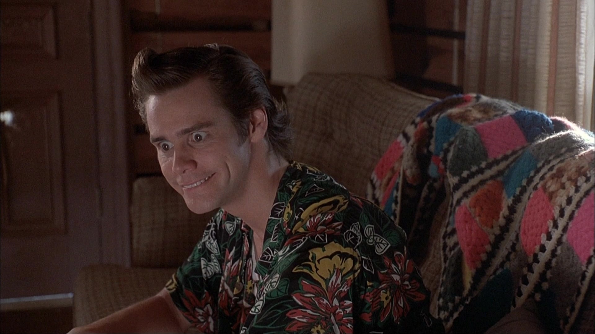Ace Ventura: Pet Detective (1993), wide, 1.78:1 — film still