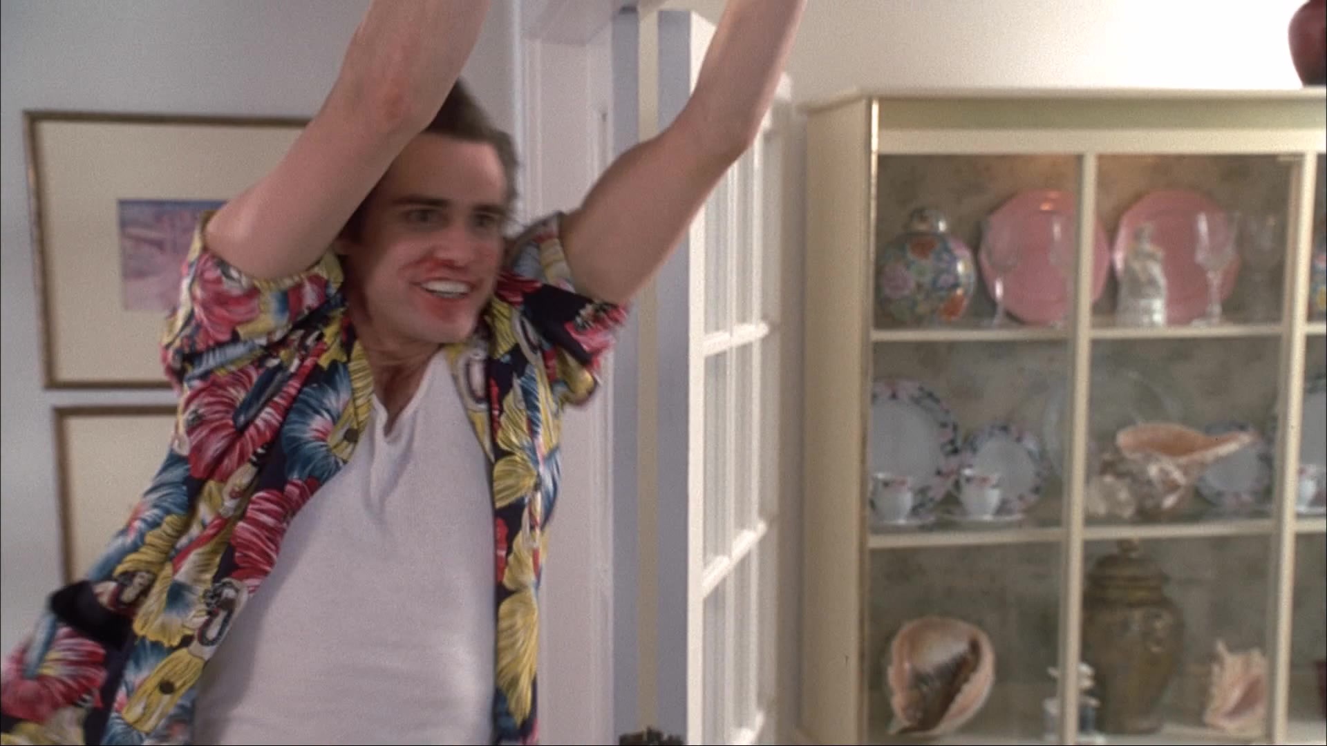 Ace Ventura: Pet Detective (1993), wide, 1.78:1 — film still