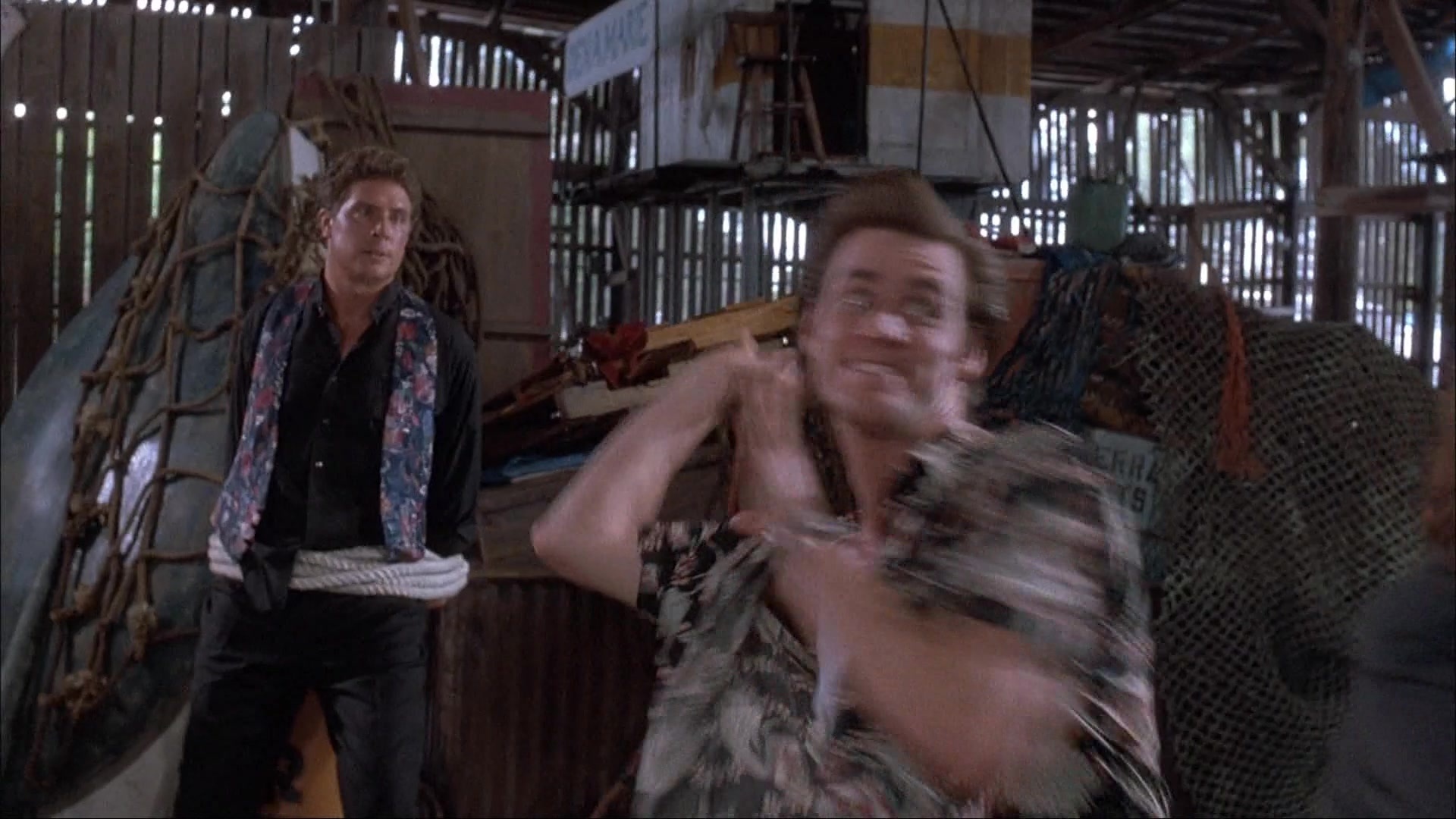 Ace Ventura: Pet Detective (1993), wide, 1.78:1 — film still