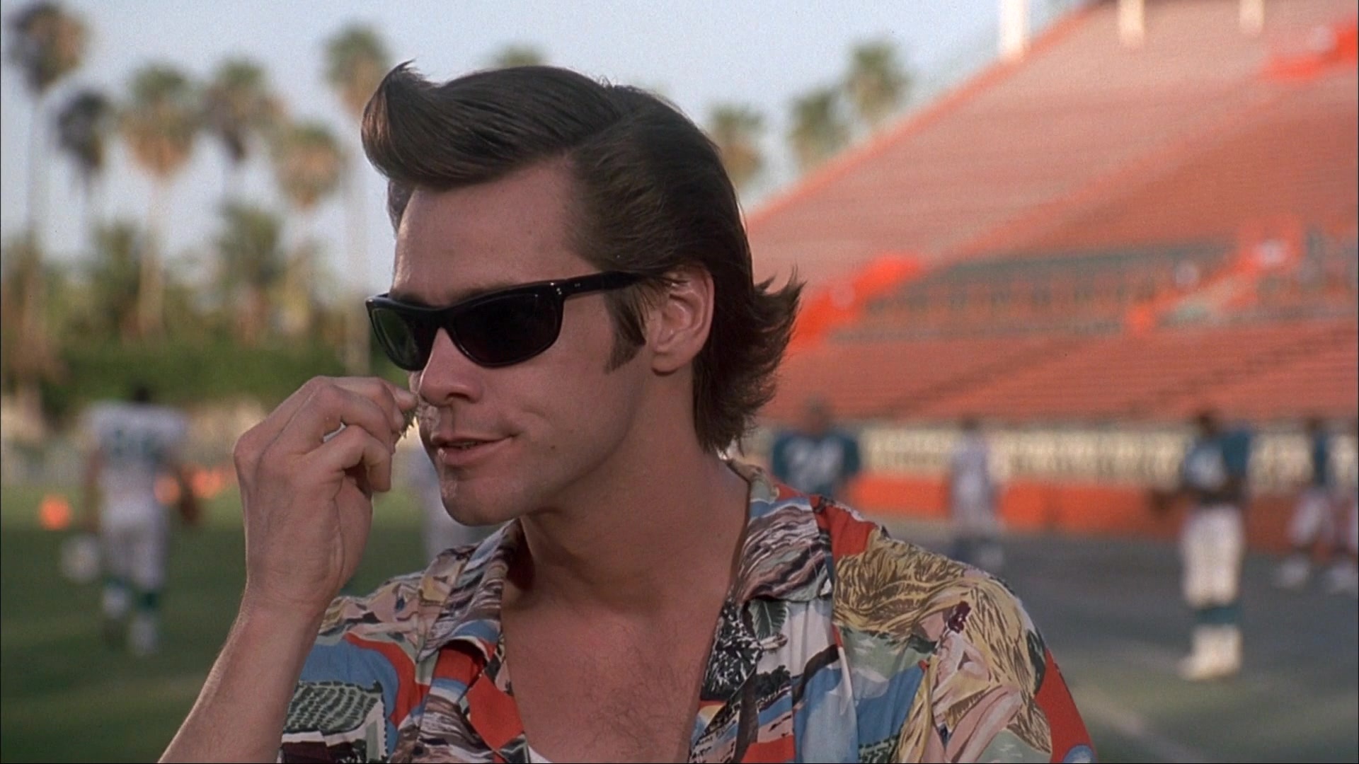 Ace Ventura: Pet Detective (1993), wide, 1.78:1 — film still