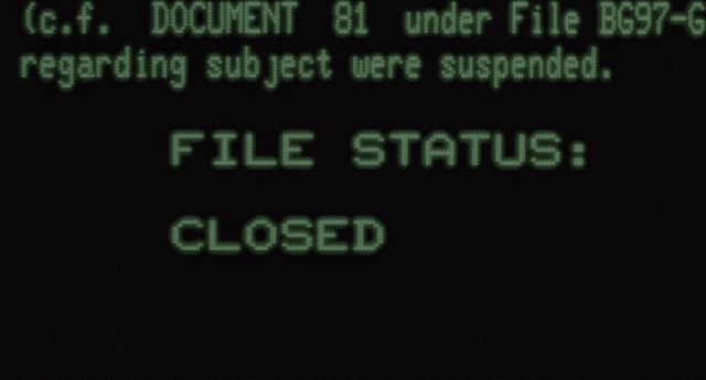 Wide shot frame from Aliens — digital clock