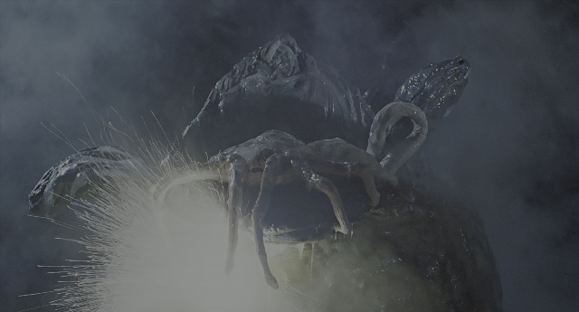 Wide shot frame from Aliens — animal