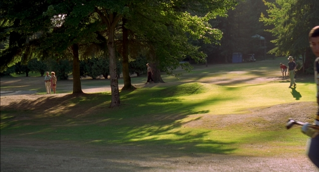Wide shot frame from Happy Gilmore — walking, person