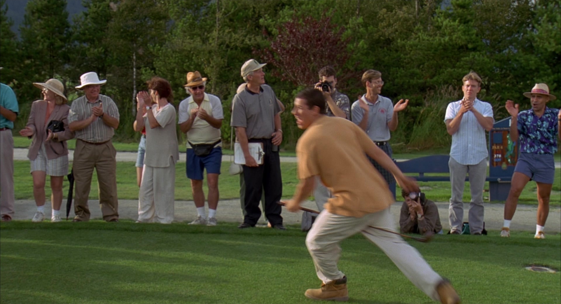 Happy Gilmore (1996), close, 1.85:1 — film still