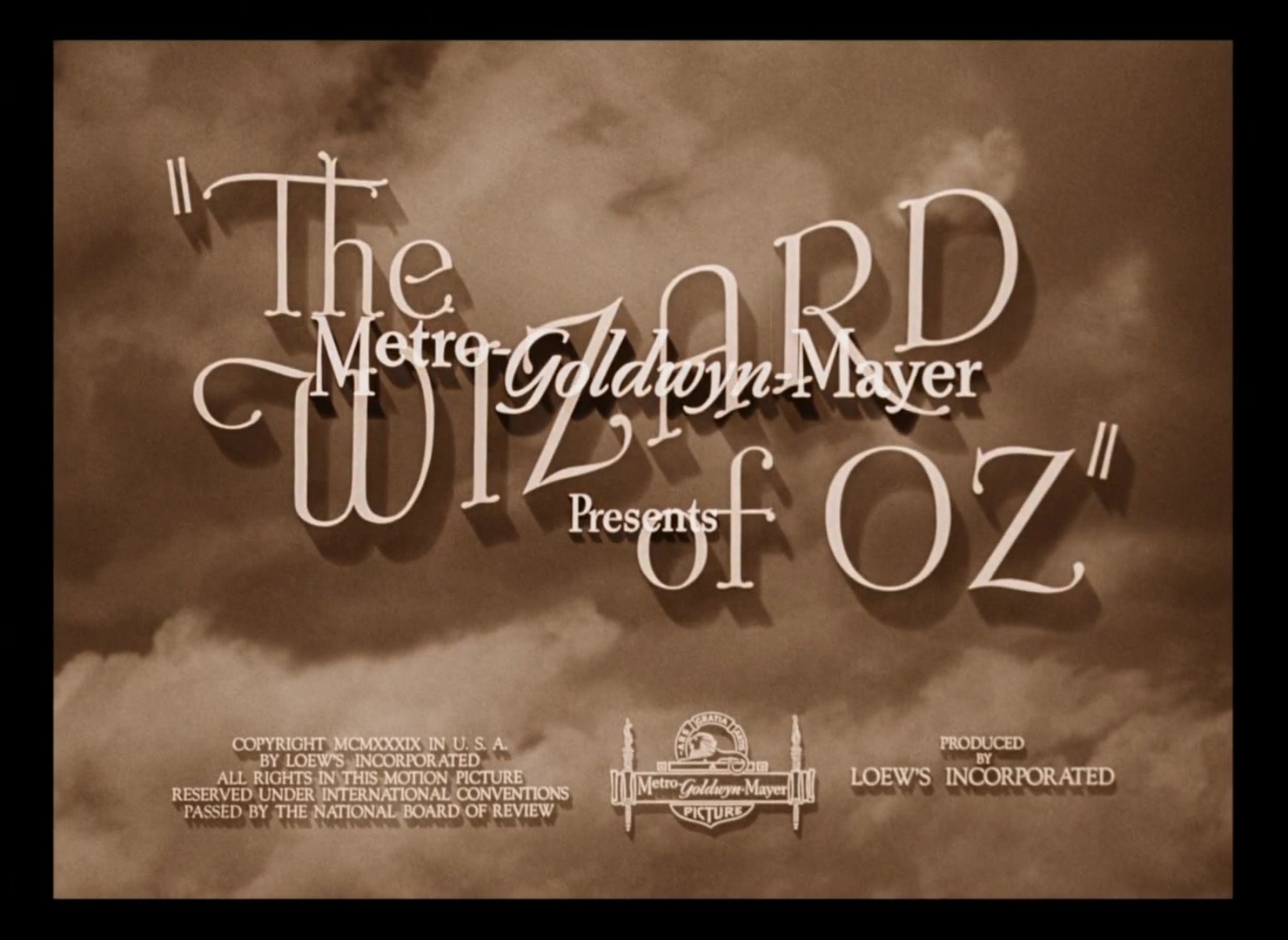 The Wizard of Oz (1939), wide, 1.37:1 — film still