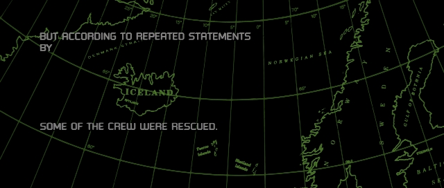 Wide shot frame from The Hunt for Red October — poster, running