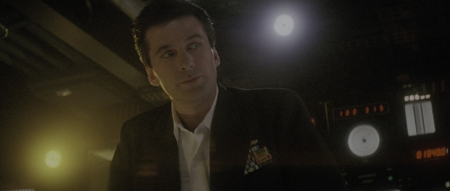 Medium shot frame from The Hunt for Red October — room, suit, shirt