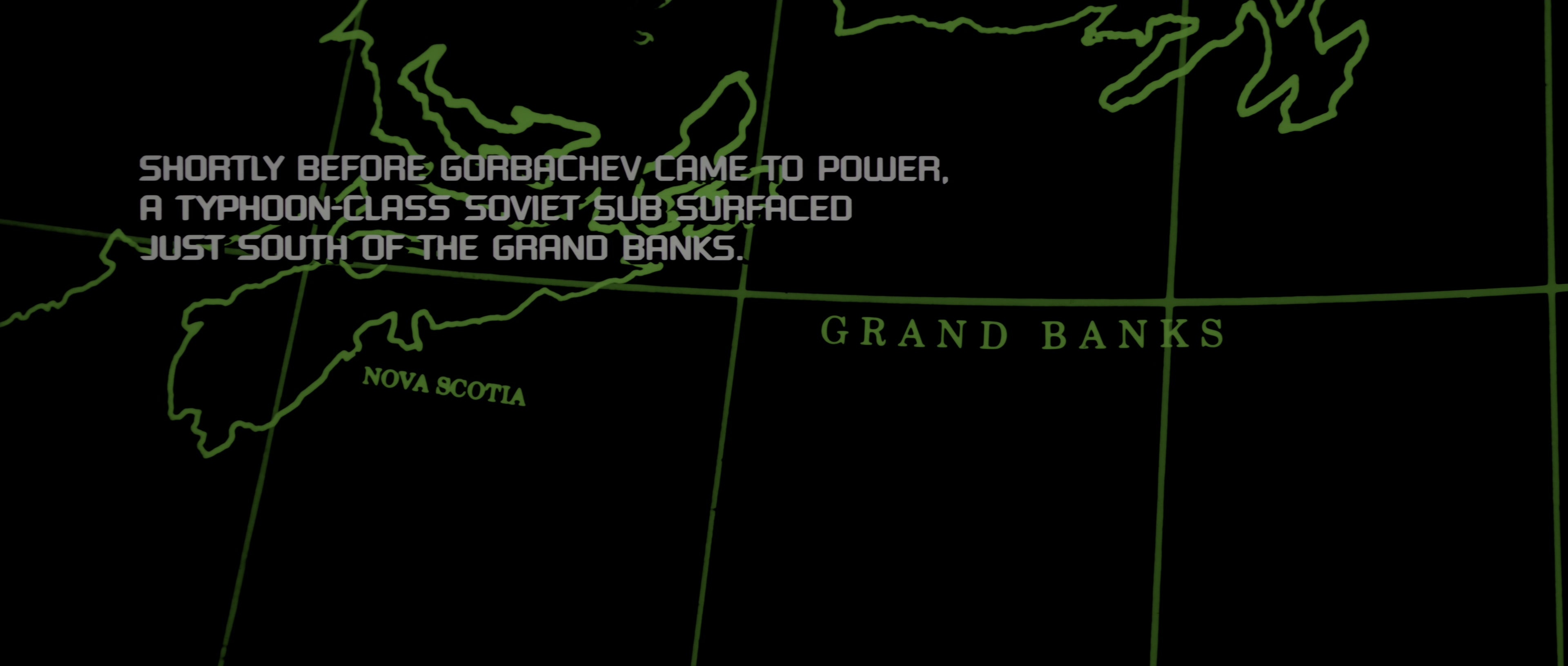 The Hunt for Red October (1990), wide, 2.35:1 — film still