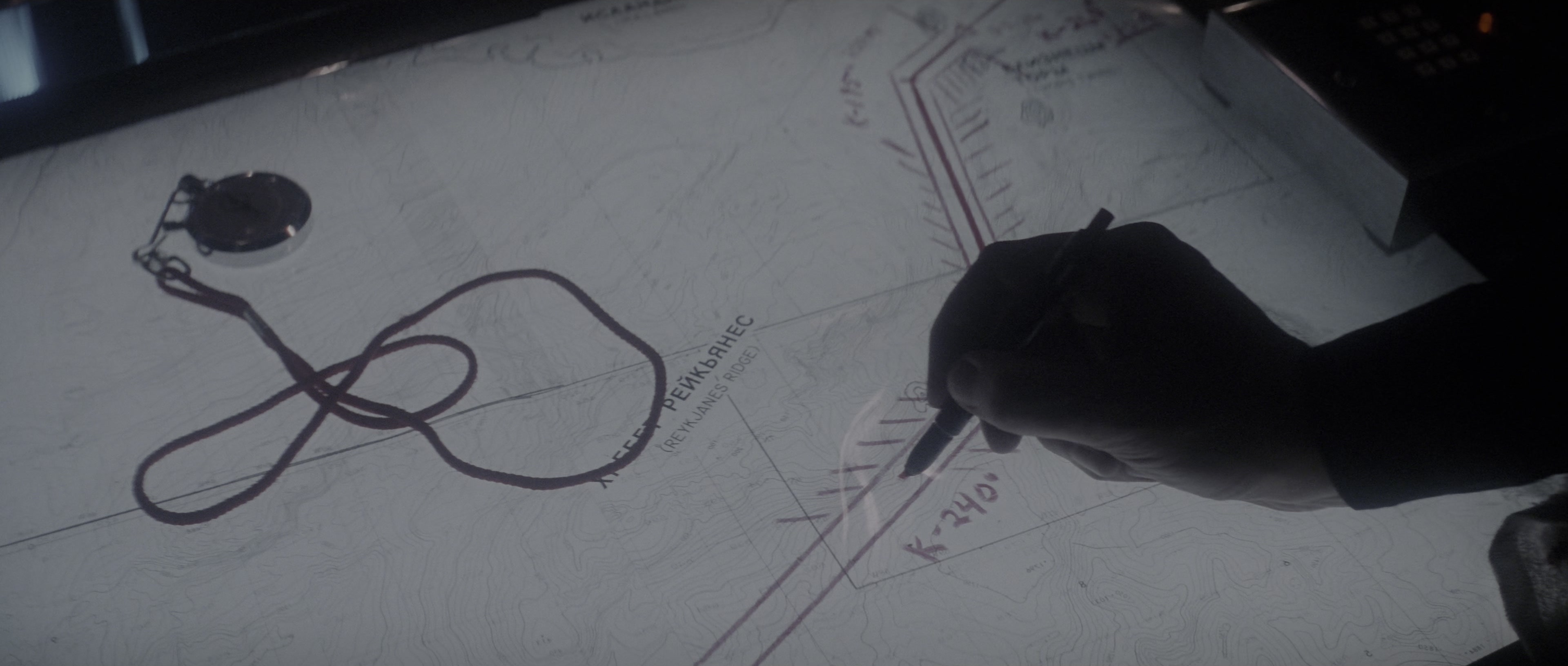 The Hunt for Red October (1990), wide, 2.35:1 — film still