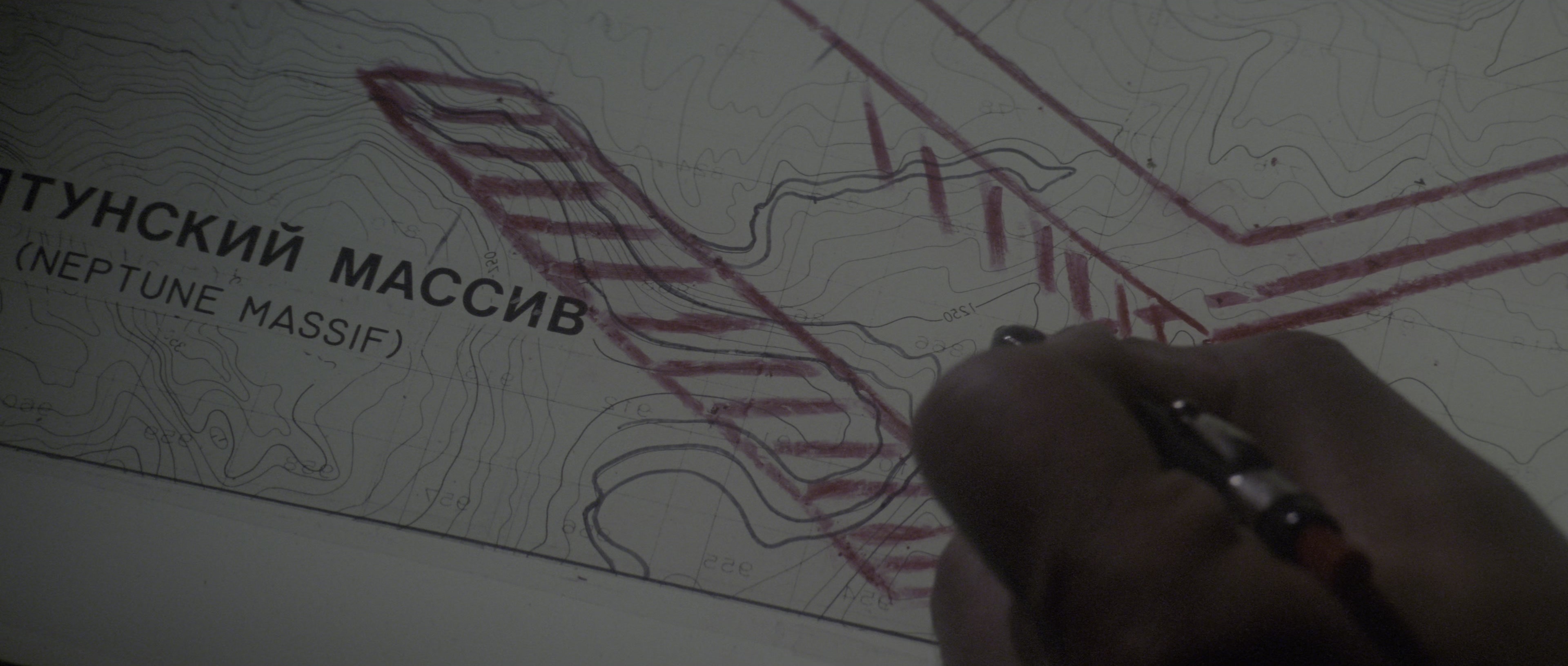 The Hunt for Red October (1990), wide, 2.35:1 — film still