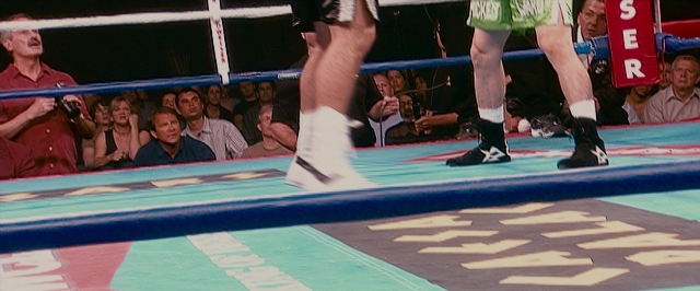 Wide shot frame from The Fighter — fight, person, human face