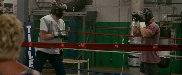 Wide shot frame from The Fighter — shirt, person, human face