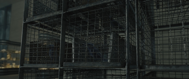 Wide shot frame from The Hunger Games: The Ballad of Songbirds & Snakes — building